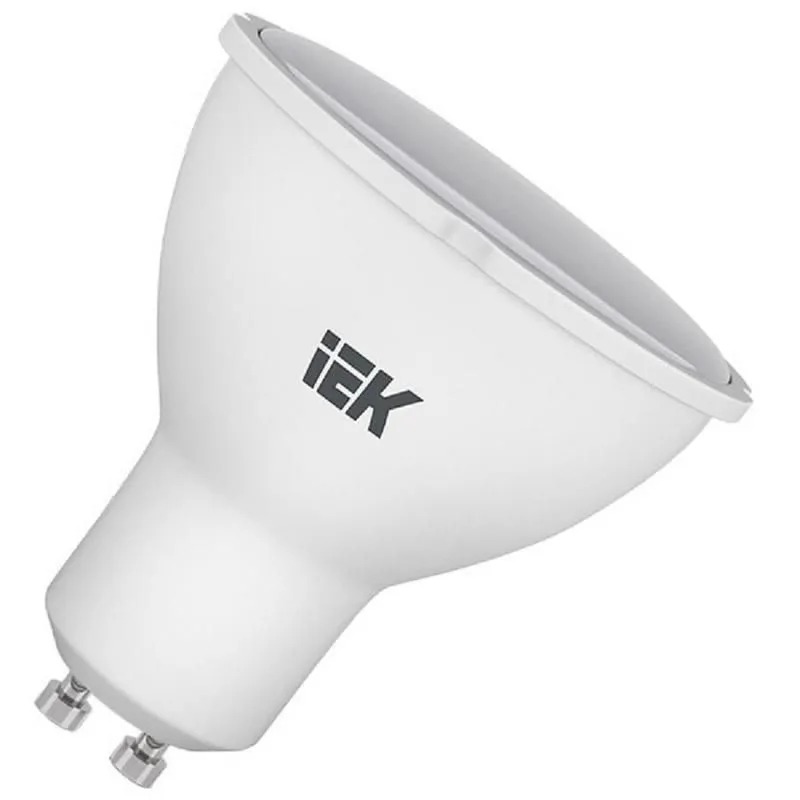 Лампа светодиодная LED 5вт 230в GU10 тепло-белый ECO (IEK)  во Владимире