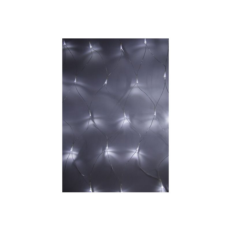 Гирлянда «Сеть» 1,8х1,5м, прозрачный ПВХ, 180 LED БЕЛЫЕ, не соединяется 215-135   во Владимире