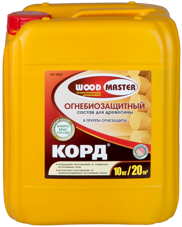 Состав "Корд" РОГНЕДА огнебиозащита 10кг   1/80  во Владимире