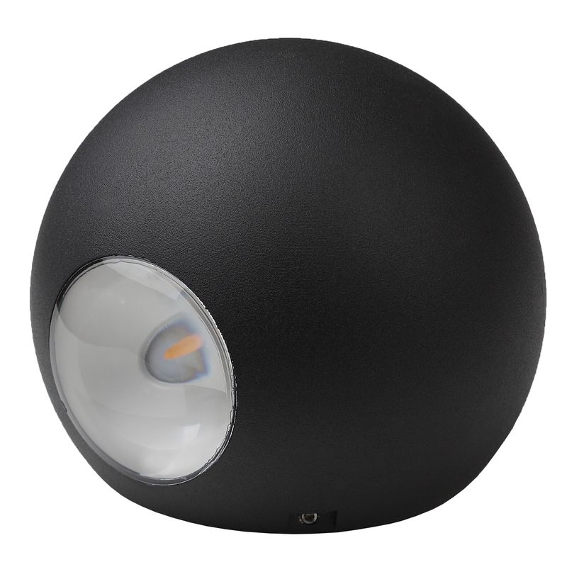 WL11 BK Подсветка ЭРА Декоративная подсветка светодиодная ЭРА 2*1Вт IP 54 черный (20/400) 5914  во Владимире