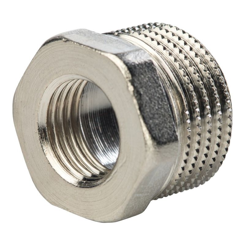 Футорка никелированная 1/2"X1/4" STOUT   во Владимире