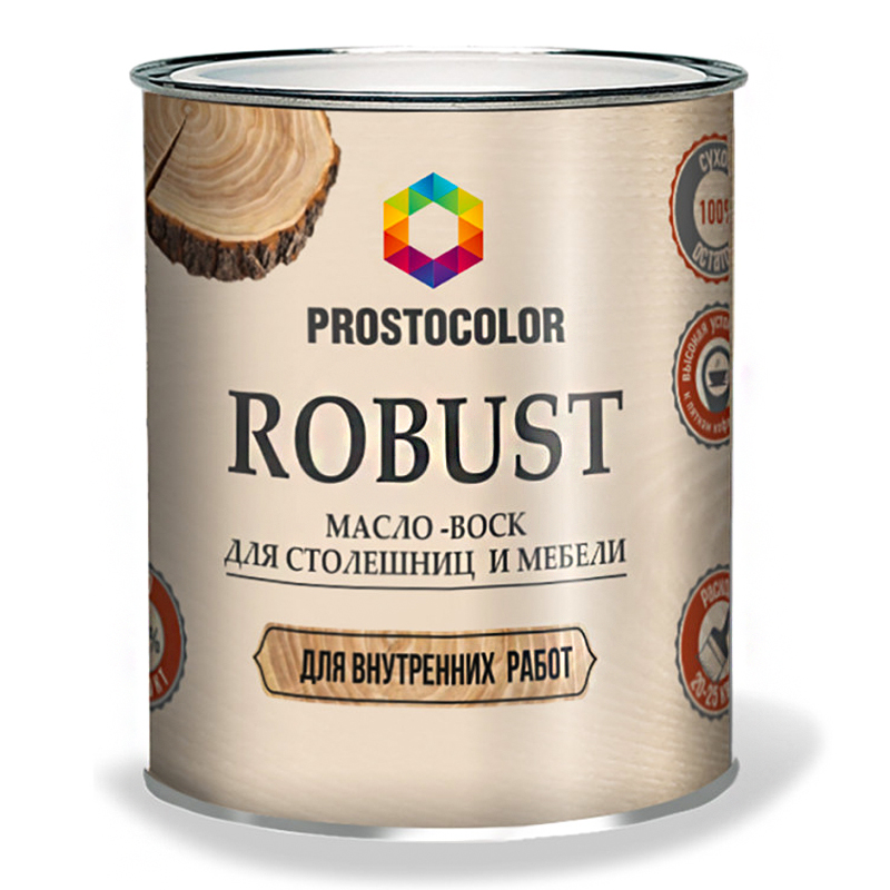 Масло для столешниц и мебели PROSTOCOLOR  ROBUST (можжевельник)	0,75 л  /6  во Владимире