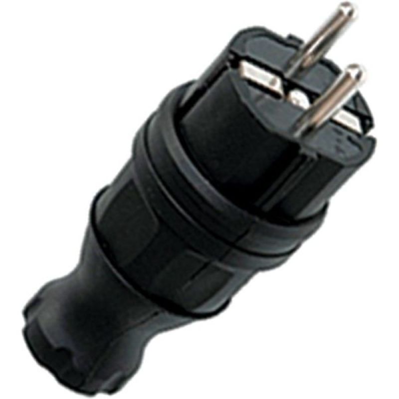 RPS-011-16-230-44 Вилка прямая каучуковая 230В 2P+PE 16A IP44 EKF  во Владимире