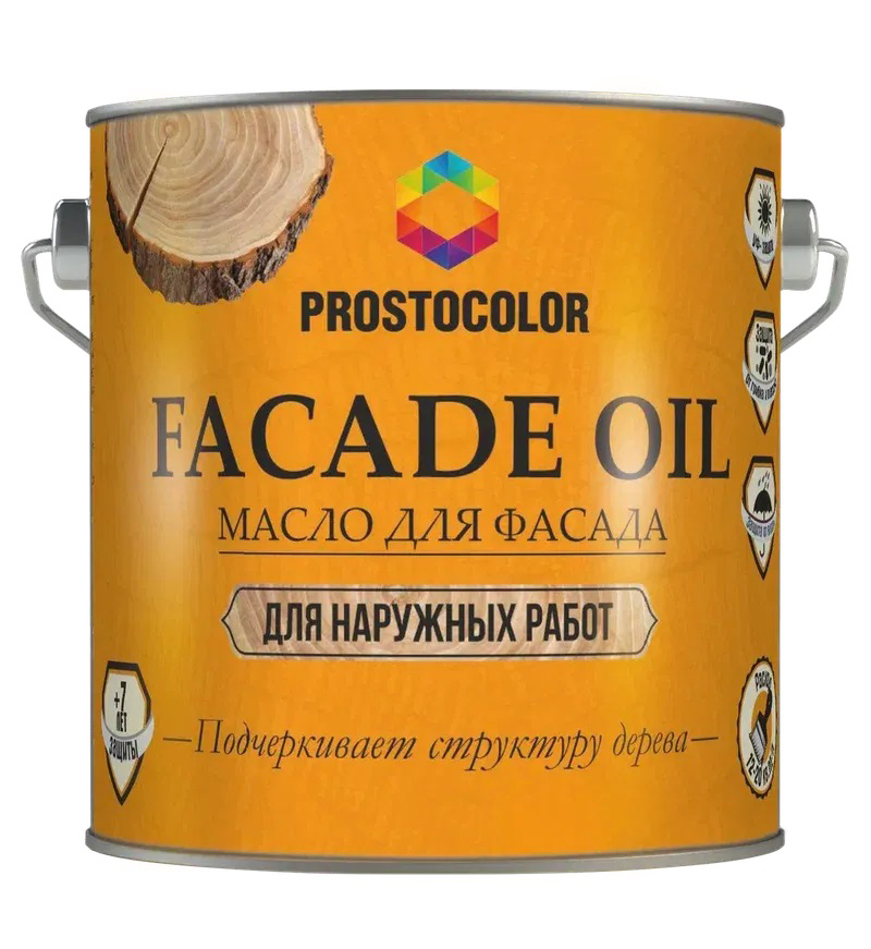 Масло д/ Фасада PROSTOCOLOR (Можжевельник)  2,2 л  /3  во Владимире