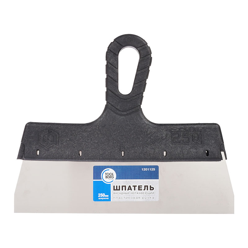 1201125 Шпатель фасадный нержавеющий 250мм 1/25 с ПП  во Владимире