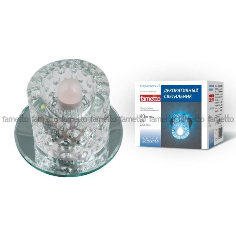 DLS-L118 G9 GLASSY/CLEAR Светильник декоративный встраиваемый, серия Luciole  цоколь G9 ххх  во Владимире