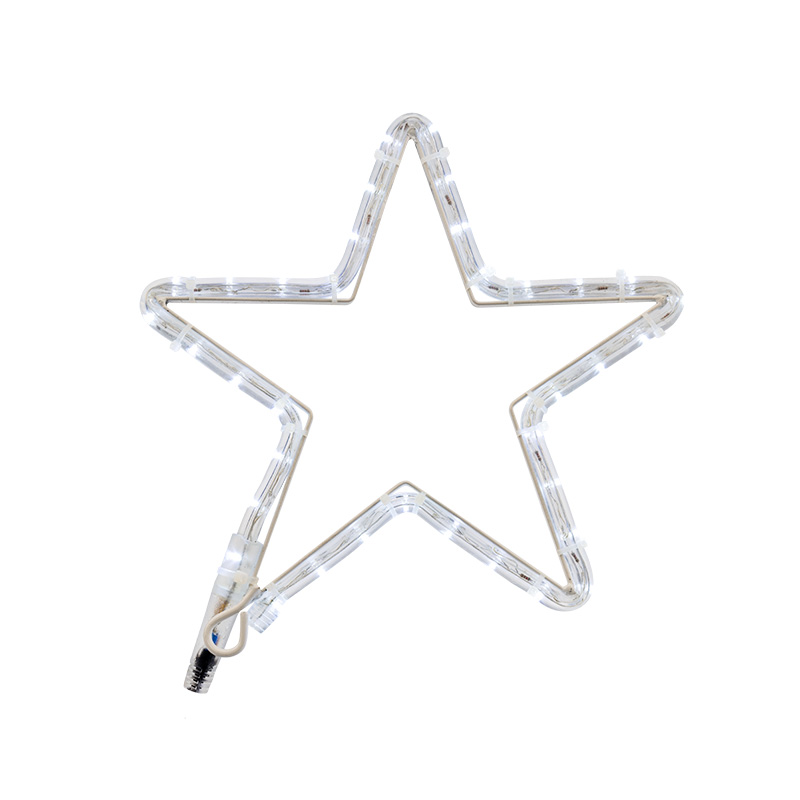 Фигура световая"Звездочка LED" белая, 30*28 см 501-211-1   во Владимире