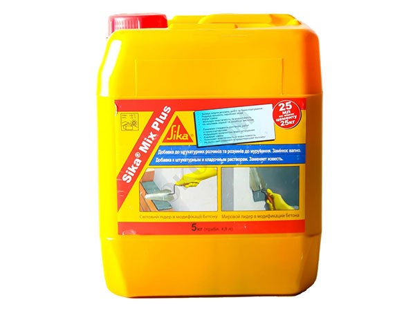 Добавка в бетон Sika Mix Plus 5L  во Владимире