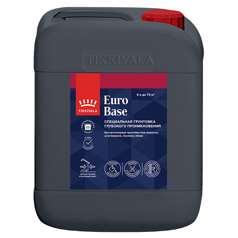 Грунтовка глубокого проникновения Euro Base 5л   1/90  во Владимире
