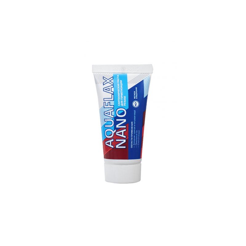 Паста сантех. AQUAFLAX NANO, тюбик 80г  во Владимире