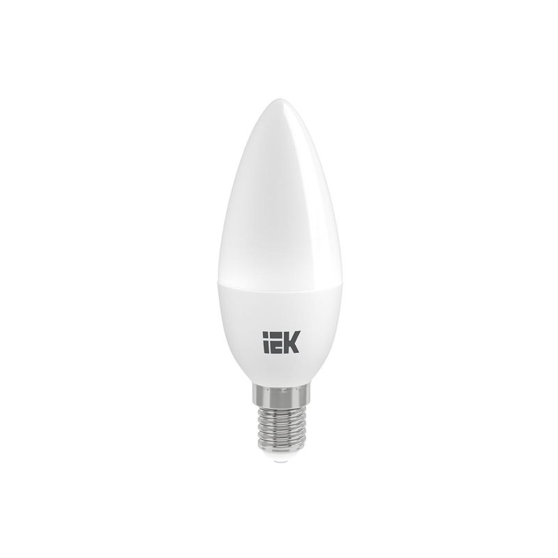 Лампа светодиодная LED 5вт E14 белый матовая свеча ECO 2250  во Владимире