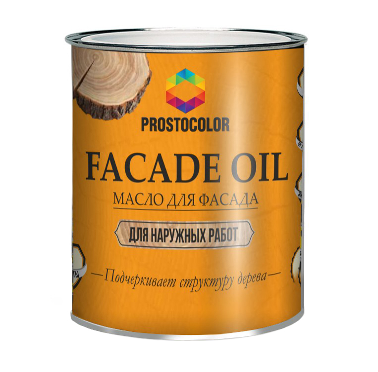 Масло д/ Фасада PROSTOCOLOR (Бук)  0,75 л  /6  во Владимире