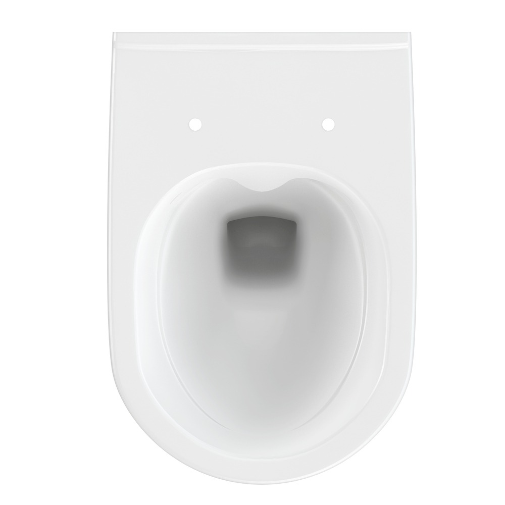 Унитаз подвесной: CITY NEW CLEAN ON с кр.дюр.slim, lift, e-off, белый  во Владимире