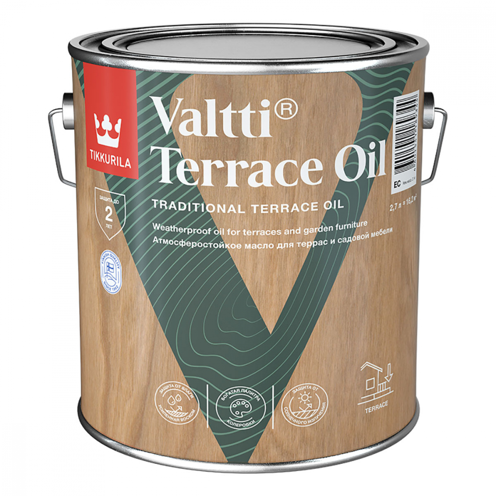 VALTTI  TERRAS OIL EC 2,7 л /6  во Владимире