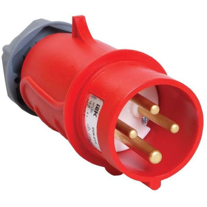 Вилка переносная ССИ-014 MAGNUM 16А 3Р+РЕ 380В IP44 IEK*  во Владимире