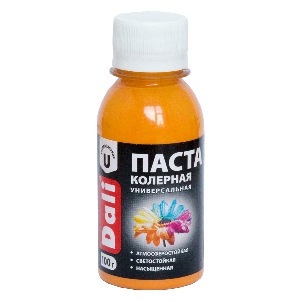 Паста "DALI" колерная  0,1 кг оранжевый 1/8  во Владимире