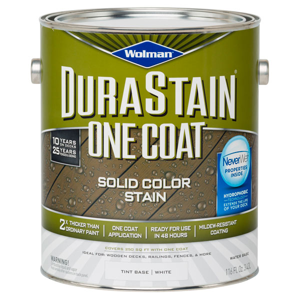 Пропитка WOLMAN DURASTAIN SOLID кроющая суперст водооттал для вн/нар работ (база д/светлых от) 3,78л  во Владимире