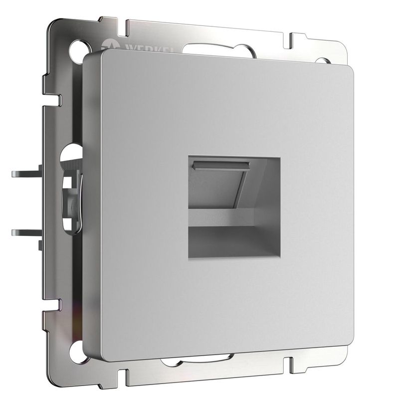 Розетка Ethernet RJ-45 (серебряный) W1181006  во Владимире