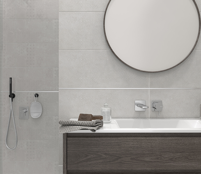 Декор Chiron B grey 01 25х60   во Владимире