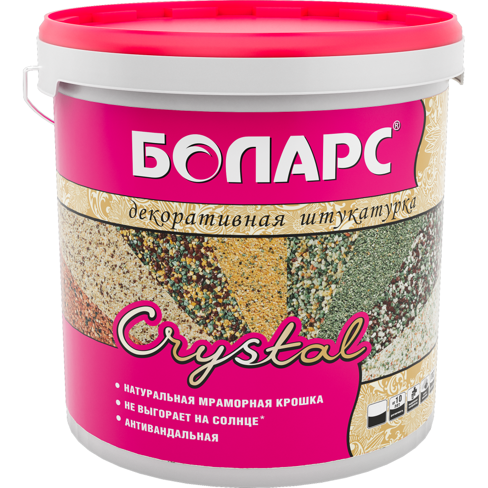Штукат. минерал. CRYSTAL 2.0 (2920) 25 кг БОЛАРС  во Владимире