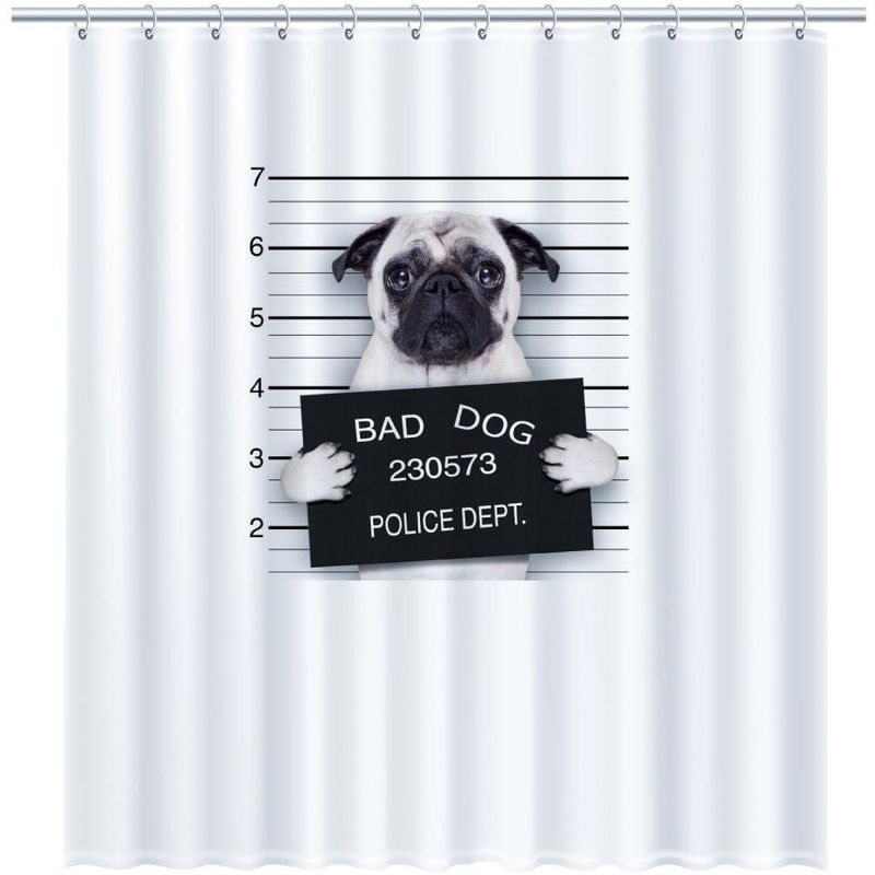 Шторка для ванной FX-2504  DOGS   во Владимире