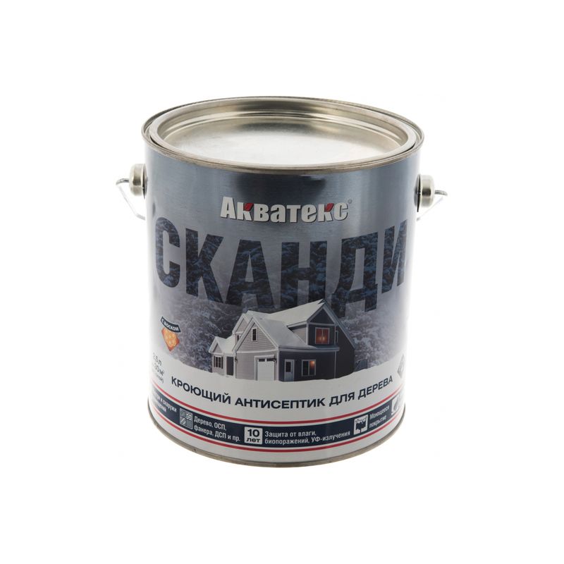 Акватекс СКАНДИ антисептик д/ дерева   2,5 л фьорд  /4  во Владимире