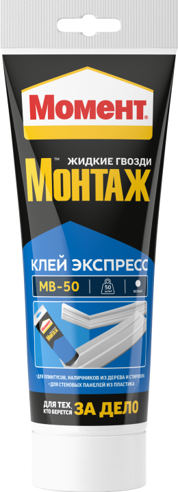 Клей Момент Монтаж Экспресс МВ-50 250г /12  во Владимире