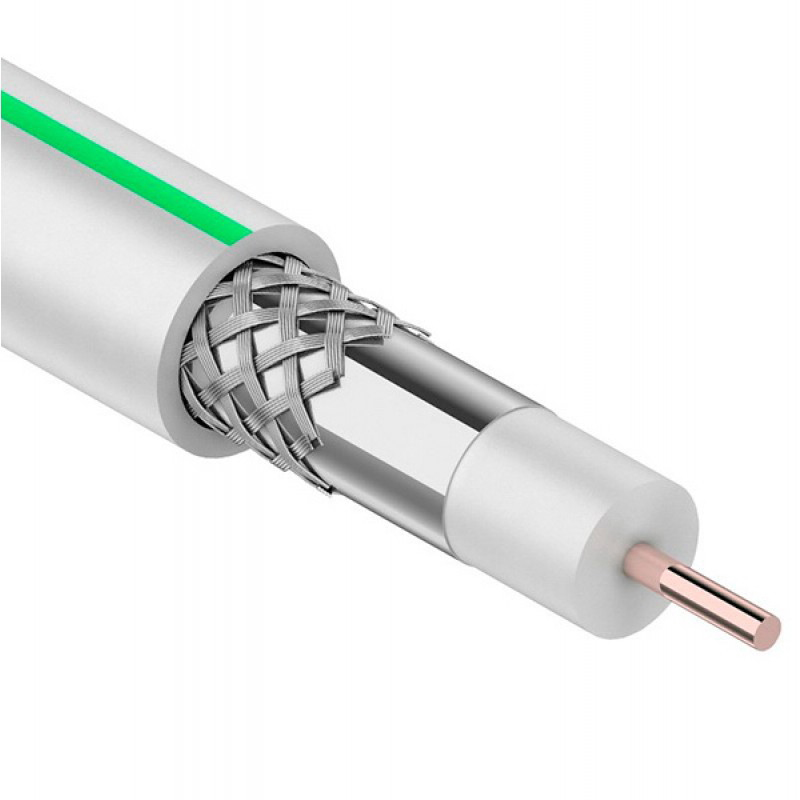 Кабель коаксиальный PROconnect SAT 703 B, CCS/Al/Al, 75%, 75 Ом, бухта 100 м, белый 01-2431-2   во Владимире