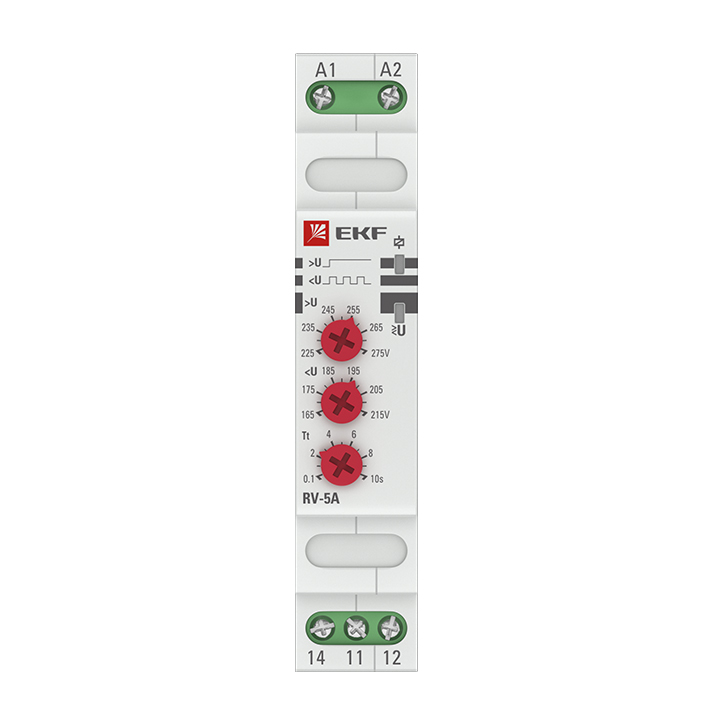 Реле напряжения (паралл. подкл.) RV-5A EKF PROxima rv-5a  во Владимире