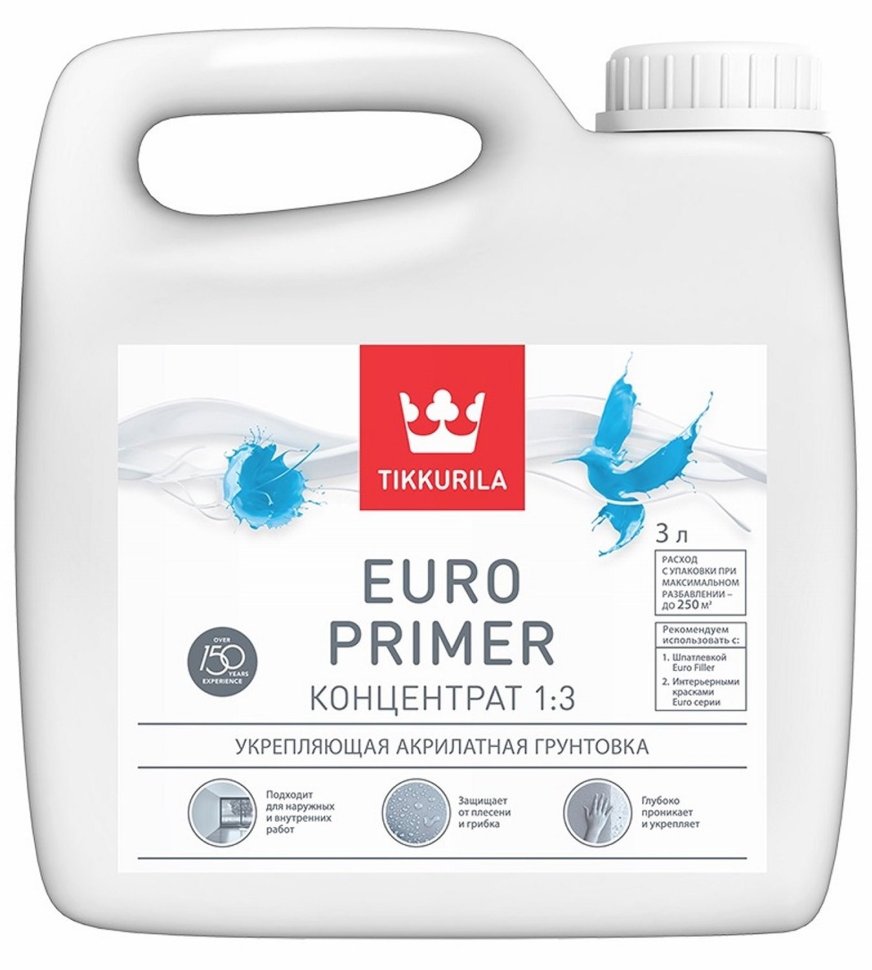 EURO PRIMER грунтовка   3 л /1  во Владимире