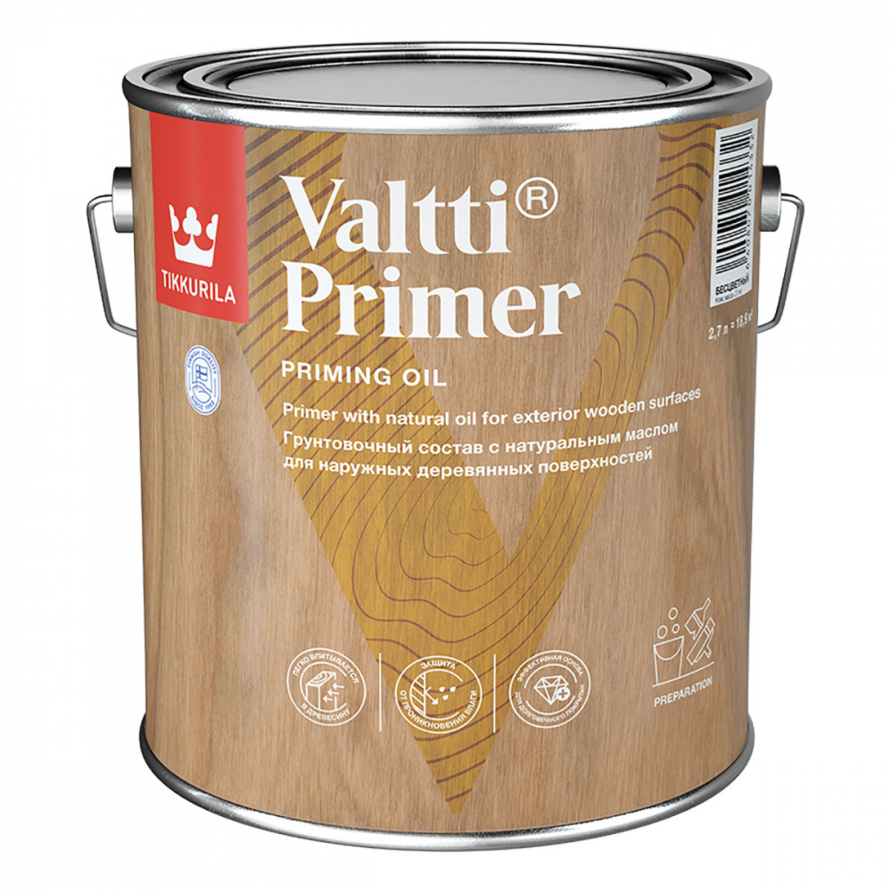 VALTTI PRIMER (POHJUSTE) 2,7л антисептик грунтовочный /6  во Владимире