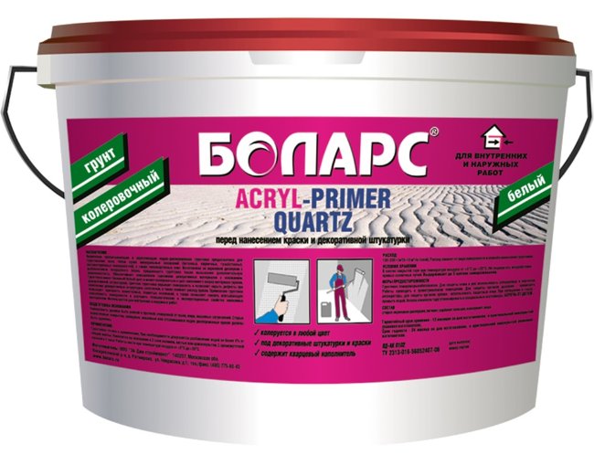 Грунт ACRYLPRIMER QUARZ  3 кг.  во Владимире