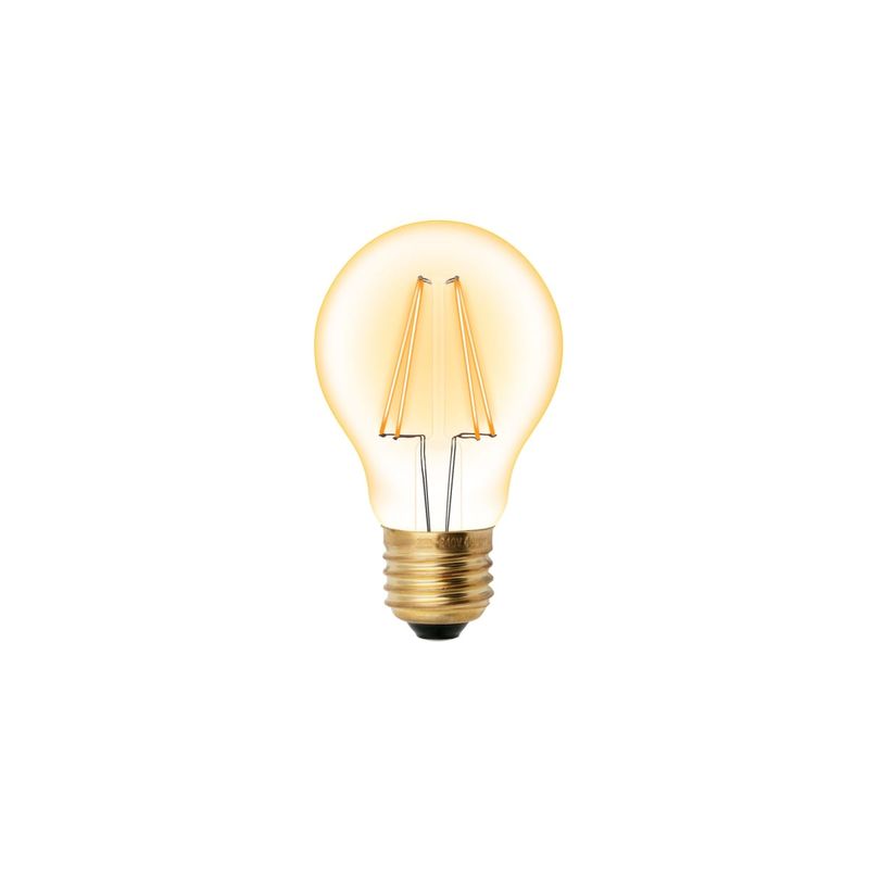 UL-00002355 Лампа светодиод.Vintage. Форма «A», золотистая колба.LED-A60-6W/GOLDEN/E27 GLV21GO 4722  во Владимире