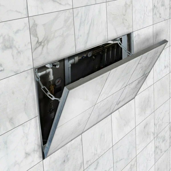 Люк под плитку съемный D4030 ceramo, 400х300   во Владимире
