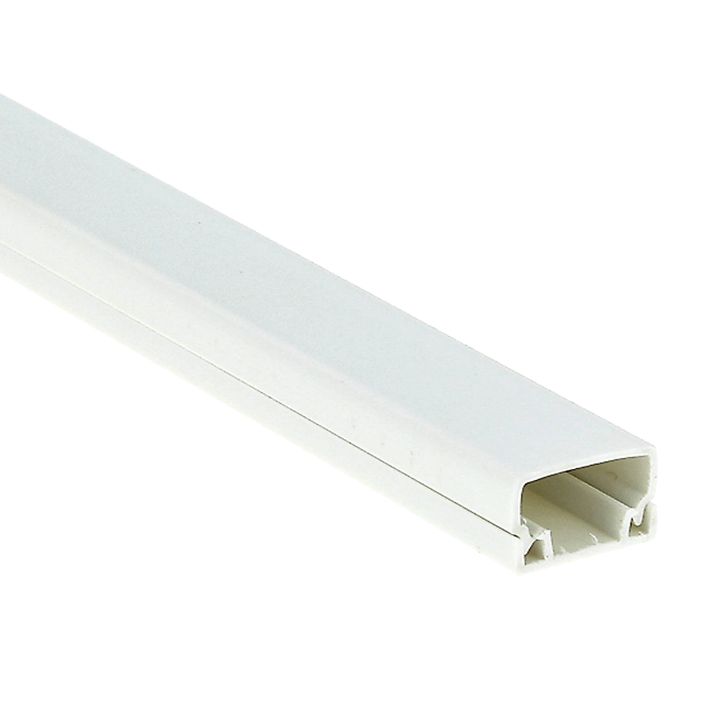 Кабель-канал (20х10) (упак=96м/48шт) Plast EKF 2м kk-20-10   во Владимире