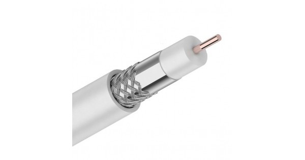 Кабель коаксиальный PROconnect LIGHT RG-6U, 75 Ом, CCS/Al/Al, 32%, бухта 100 м, белый 01-2251   во Владимире