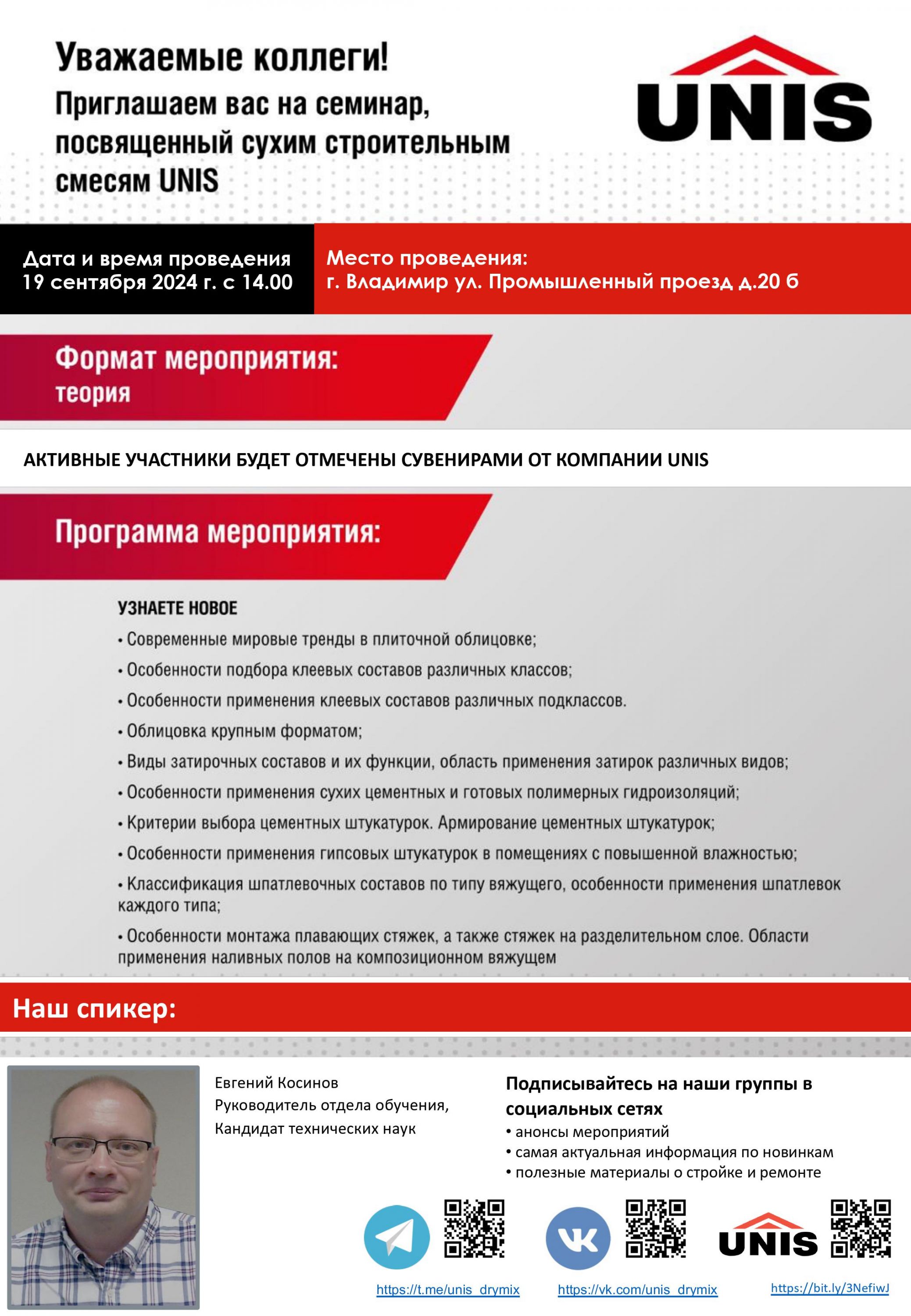 Юнис во Владимире